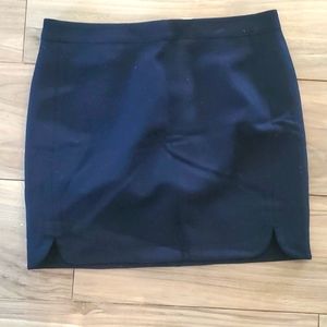 Jcrew mini wool skirt